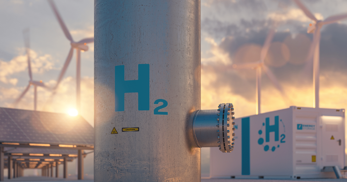 Hidrogênio: Representando o futuro da energia para empilhadeiras, o hidrogênio promete revolucionar o mercado com uma opção sustentável e de alto desempenho, marcando o caminho para uma logística verde.